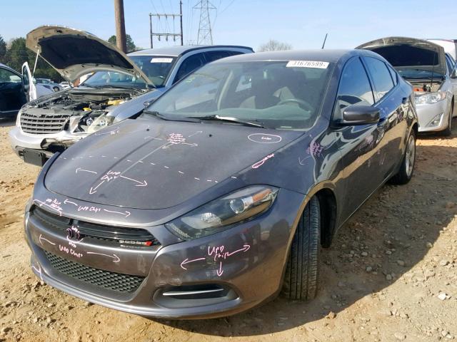 1C3CDFBB4FD222453 - 2015 DODGE DART SXT CHARCOAL photo 2