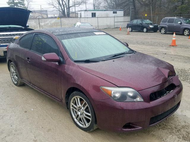 JTKDE167370169591 - 2007 TOYOTA SCION TC Bordeaux photo 1