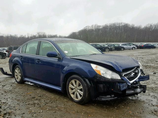 4S3BMBH63A3234134 - 2010 SUBARU LEGACY 2.5 BLUE photo 1