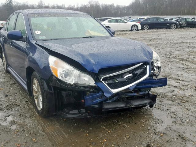 4S3BMBH63A3234134 - 2010 SUBARU LEGACY 2.5 BLUE photo 9