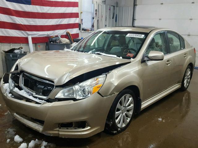 4S3BMDK6XA2230513 - 2010 SUBARU LEGACY 3.6 GOLD photo 2