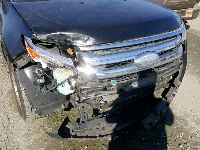 2FMDK3GC4CBA78034 - 2012 FORD EDGE SE BLACK photo 9