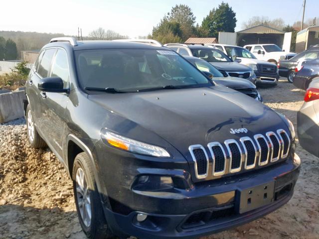 1C4PJMCS3GW134296 - 2016 JEEP CHEROKEE L BLACK photo 1