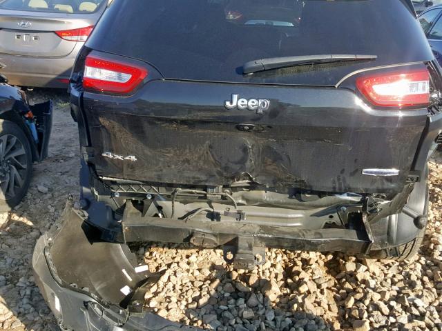 1C4PJMCS3GW134296 - 2016 JEEP CHEROKEE L BLACK photo 9