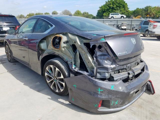 1HGCT2B81FA009118 - 2015 HONDA ACCORD EXL  photo 3