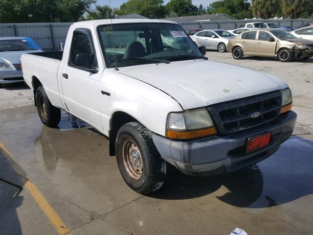 1FTYR10VXYPB23236 - 2000 FORD RANGER WHITE photo 1