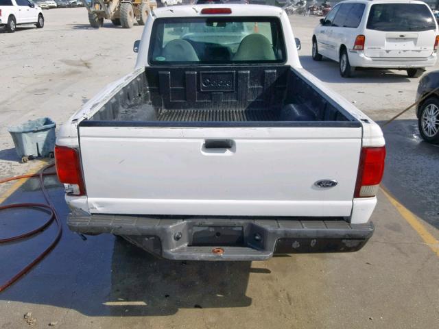 1FTYR10VXYPB23236 - 2000 FORD RANGER WHITE photo 6