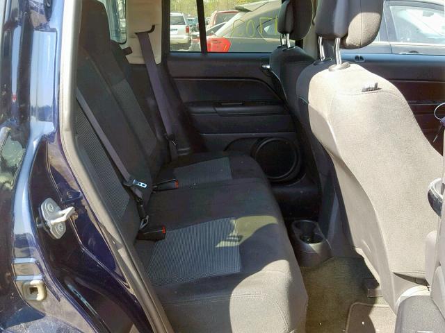 1C4NJDBB9GD780222 - 2016 JEEP COMPASS SP Қара фото 6