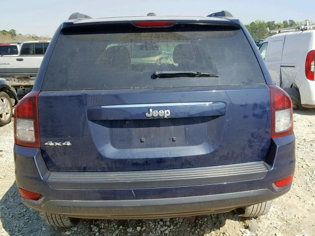 1C4NJDBB9GD780222 - 2016 JEEP COMPASS SP Қара фото 9