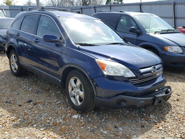 5J6RE48728L036276 - 2008 HONDA CR-V EXL BLUE photo 1