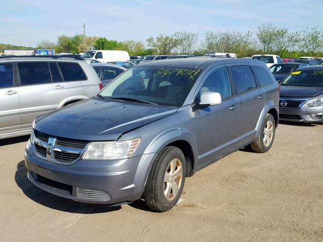 3D4GG57V49T582311 - 2009 DODGE JOURNEY SX GRAY photo 2