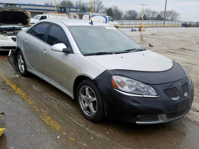 1G2ZK57N294235445 - 2009 PONTIAC G6 GT SILVER photo 1