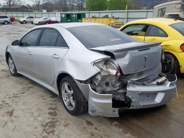 1G2ZK57N294235445 - 2009 PONTIAC G6 GT SILVER photo 3