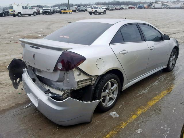 1G2ZK57N294235445 - 2009 PONTIAC G6 GT SILVER photo 4