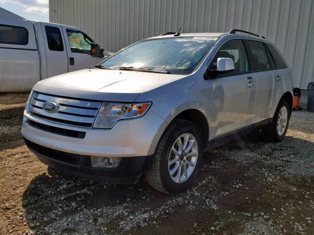 2FMDK3JC0ABB70201 - 2010 FORD EDGE SEL SILVER photo 2