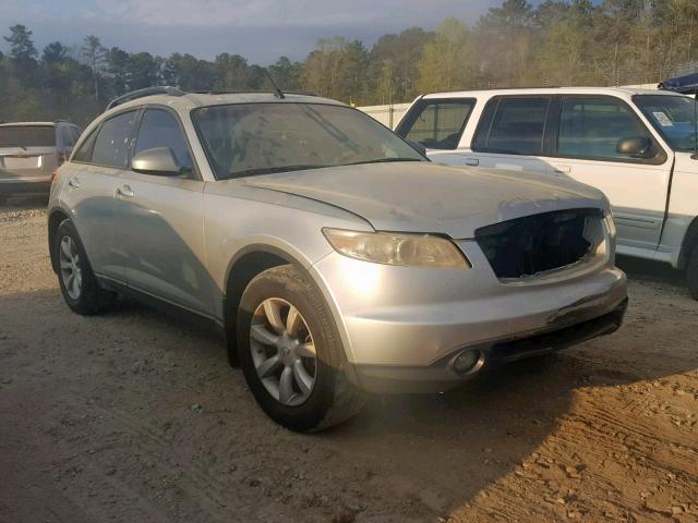 JNRAS08U85X101419 - 2005 INFINITI FX35 SILVER photo 1