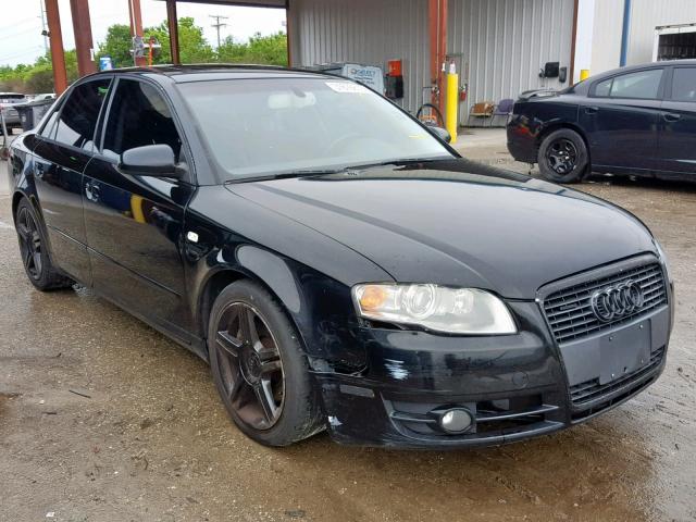 WAUDF78E67A146395 - 2007 AUDI A4 2.0T QU BLACK photo 1