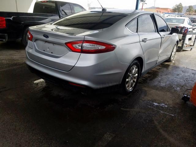 3FA6P0G70FR225204 - 2015 FORD FUSION S  photo 4