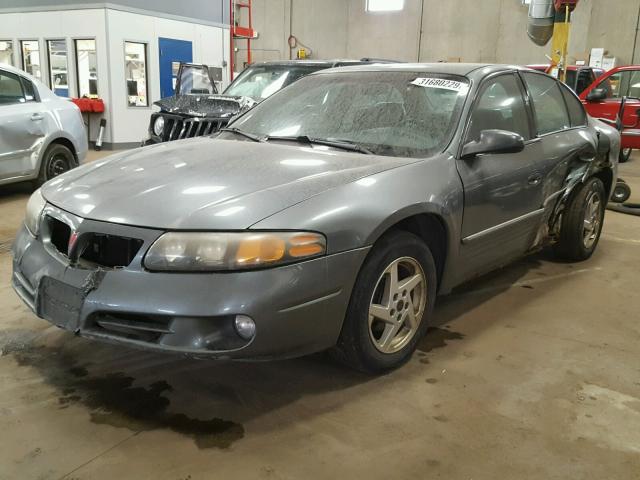 1G2HX52K84U179322 - 2004 PONTIAC BONNEVILLE GRAY photo 2