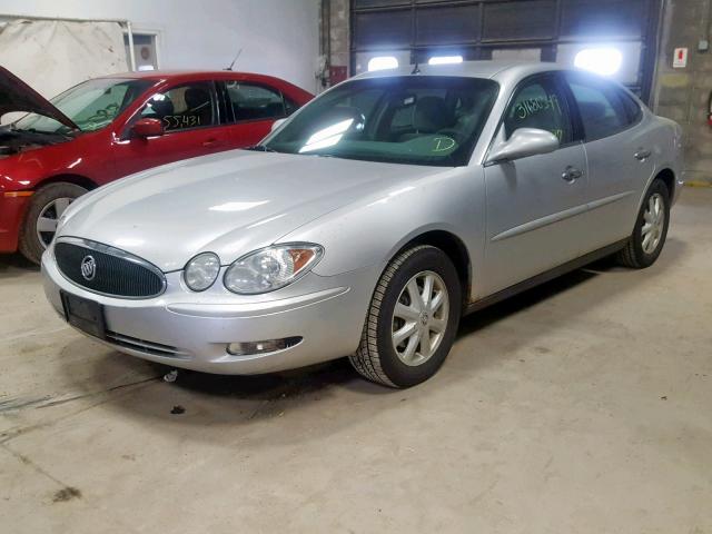 2G4WC532951197835 - 2005 BUICK LACROSSE C SILVER photo 2