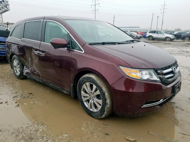 5FNRL5H6XEB053639 - 2014 HONDA ODYSSEY EXL  photo 1