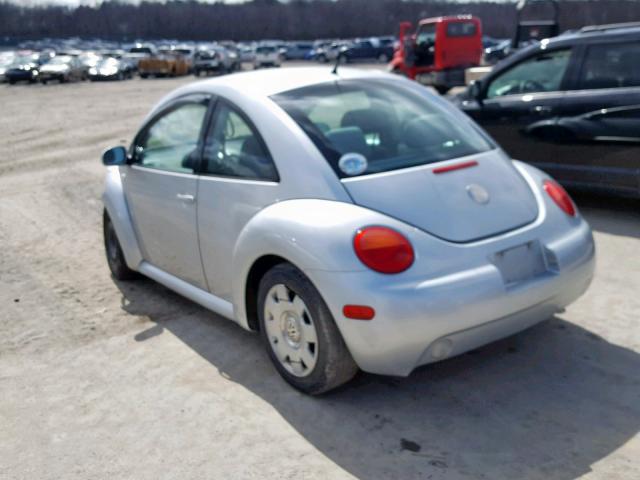 3VWBK21C83M415461 - 2003 VOLKSWAGEN NEW BEETLE Gümüş foto 3