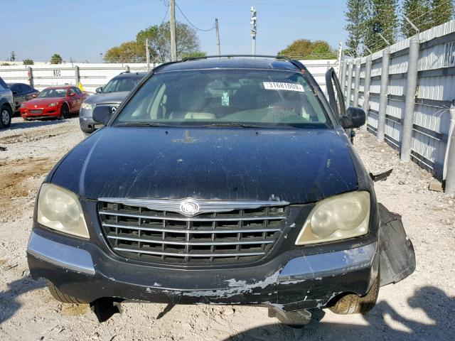 2C8GM68485R423126 - 2005 CHRYSLER PACIFICA T BLACK photo 9