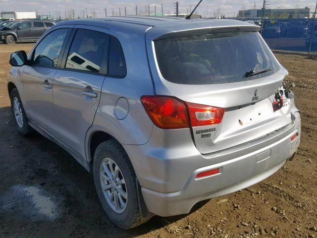 JA4AJ3AUXCZ604704 - 2012 MITSUBISHI RVR SE SILVER photo 3