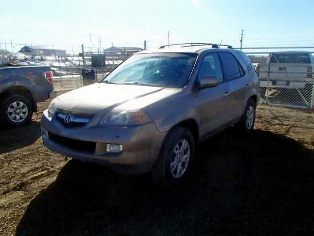 2HNYD18674H004239 - 2004 ACURA MDX TOURIN GOLD photo 2