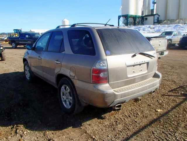 2HNYD18674H004239 - 2004 ACURA MDX TOURIN GOLD photo 3