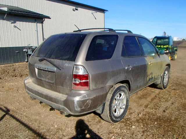 2HNYD18674H004239 - 2004 ACURA MDX TOURIN GOLD photo 4