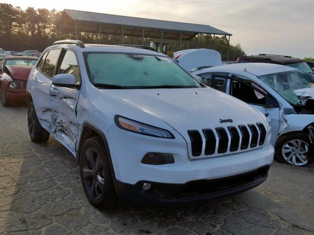 1C4PJLCB8JD620177 - 2018 JEEP CHEROKEE L WHITE photo 1