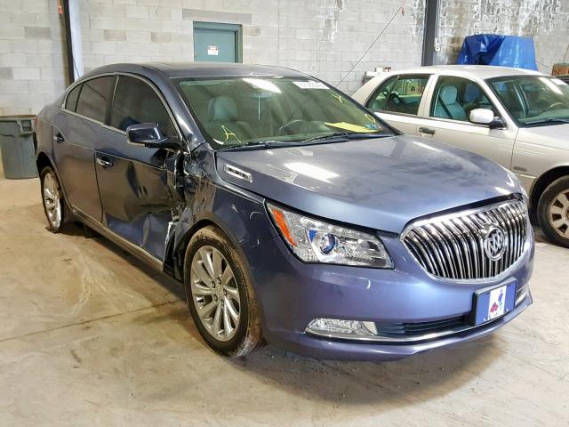 1G4GB5G36FF310578 - 2015 BUICK LACROSSE BLUE photo 1