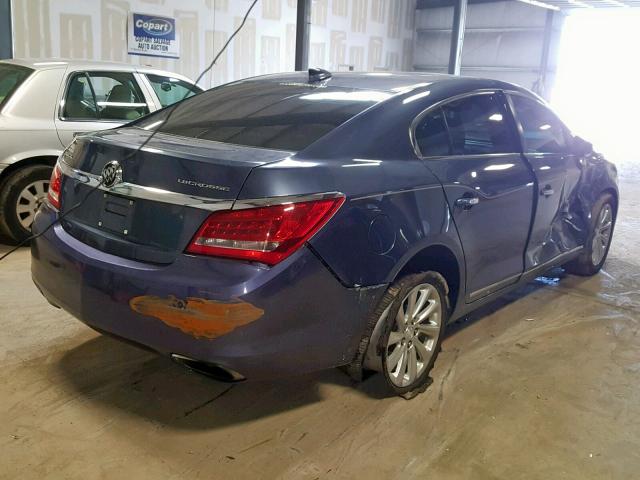 1G4GB5G36FF310578 - 2015 BUICK LACROSSE BLUE photo 4