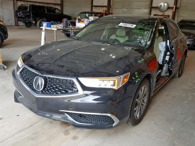 19UUB1F3XJA005643 - 2018 ACURA TLX BLACK photo 2