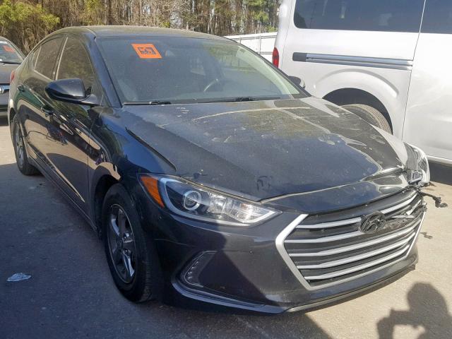 5NPD94LA6HH073116 - 2017 HYUNDAI ELANTRA EC BLACK photo 1