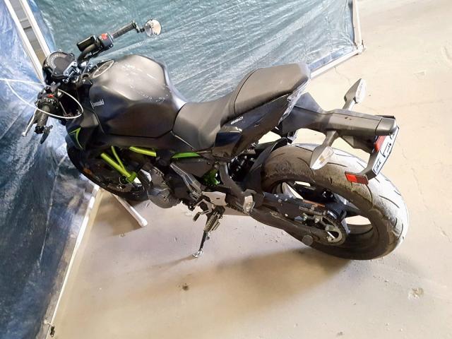 JKAEREH1XJDA17711 - 2018 KAWASAKI ER650 H BLACK photo 3