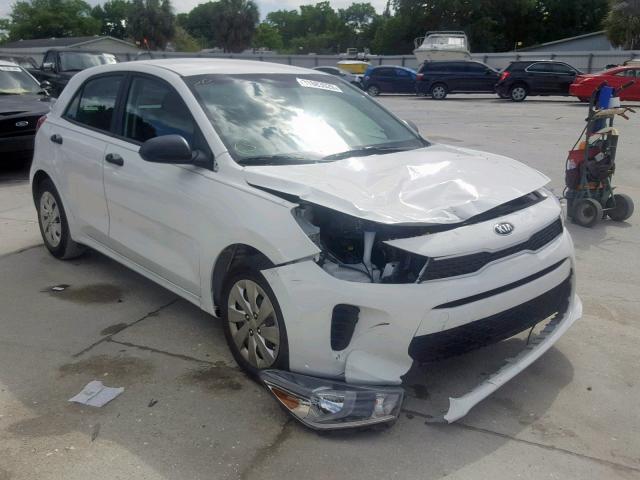 3KPA25AB0JE067072 - 2018 KIA RIO LX WHITE photo 1