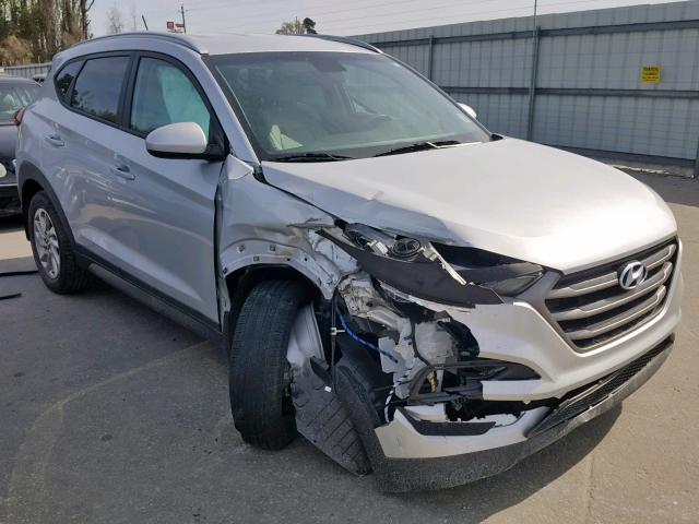 KM8J33A48GU221004 - 2016 HYUNDAI TUCSON LIM SILVER photo 1