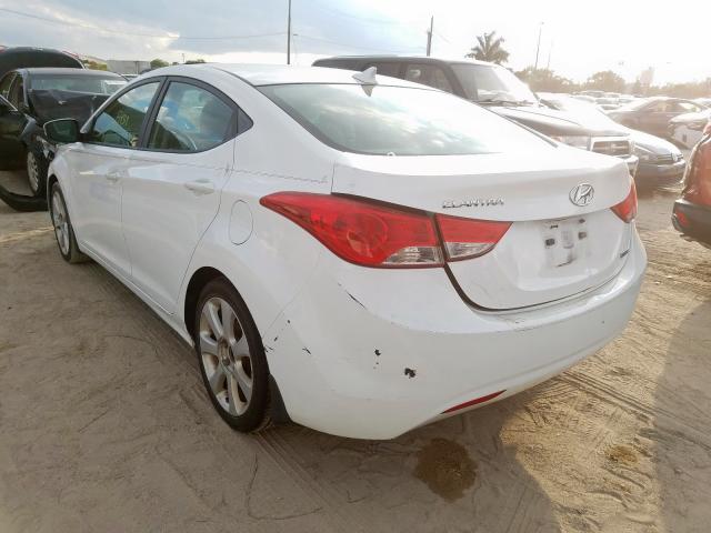 5NPDH4AE4DH262110 - 2013 HYUNDAI ELANTRA GLS  photo 3