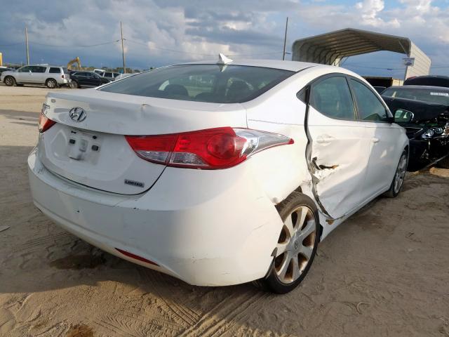 5NPDH4AE4DH262110 - 2013 HYUNDAI ELANTRA GLS  photo 4