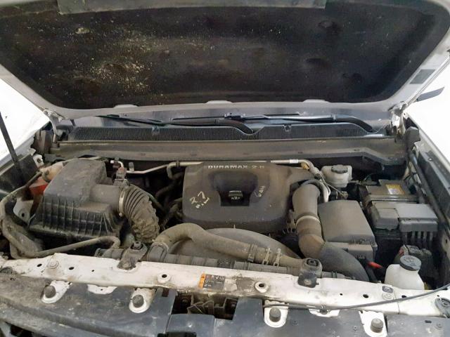 1GCPTCE16G1146562 - 2016 CHEVROLET COLORADO L WHITE photo 7