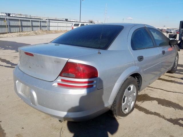 1B3EL36T13N521687 - 2003 DODGE STRATUS SE  photo 4