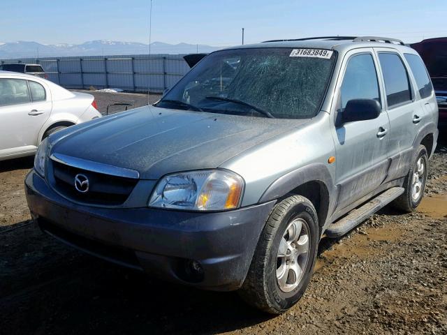 4F2CZ94173KM23838 - 2003 MAZDA TRIBUTE LX GREEN photo 2