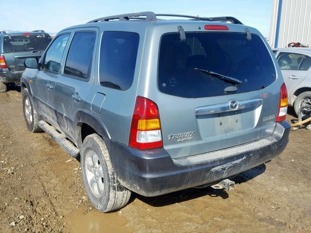 4F2CZ94173KM23838 - 2003 MAZDA TRIBUTE LX GREEN photo 3