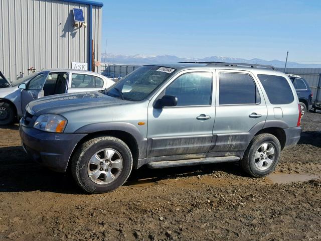 4F2CZ94173KM23838 - 2003 MAZDA TRIBUTE LX GREEN photo 9