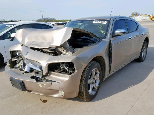 2B3KA33G98H174271 - 2008 DODGE CHARGER SX TAN photo 2