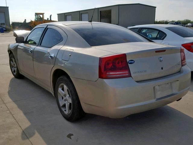 2B3KA33G98H174271 - 2008 DODGE CHARGER SX TAN photo 3