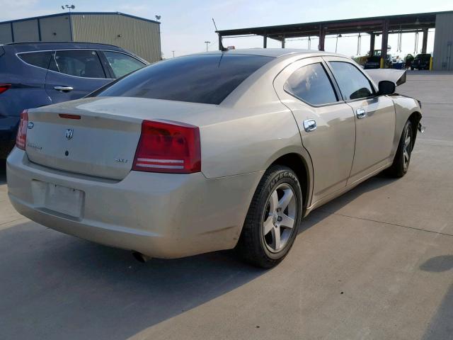 2B3KA33G98H174271 - 2008 DODGE CHARGER SX TAN photo 4