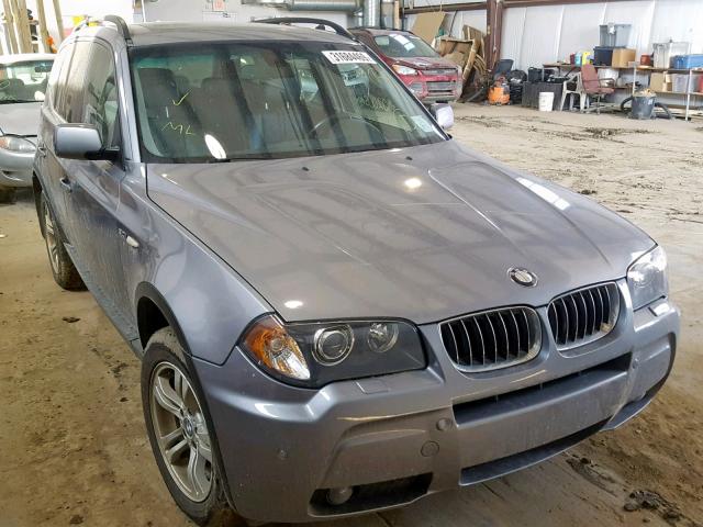 WBXPA93416WG88682 - 2006 BMW X3 3.0I GRAY photo 1